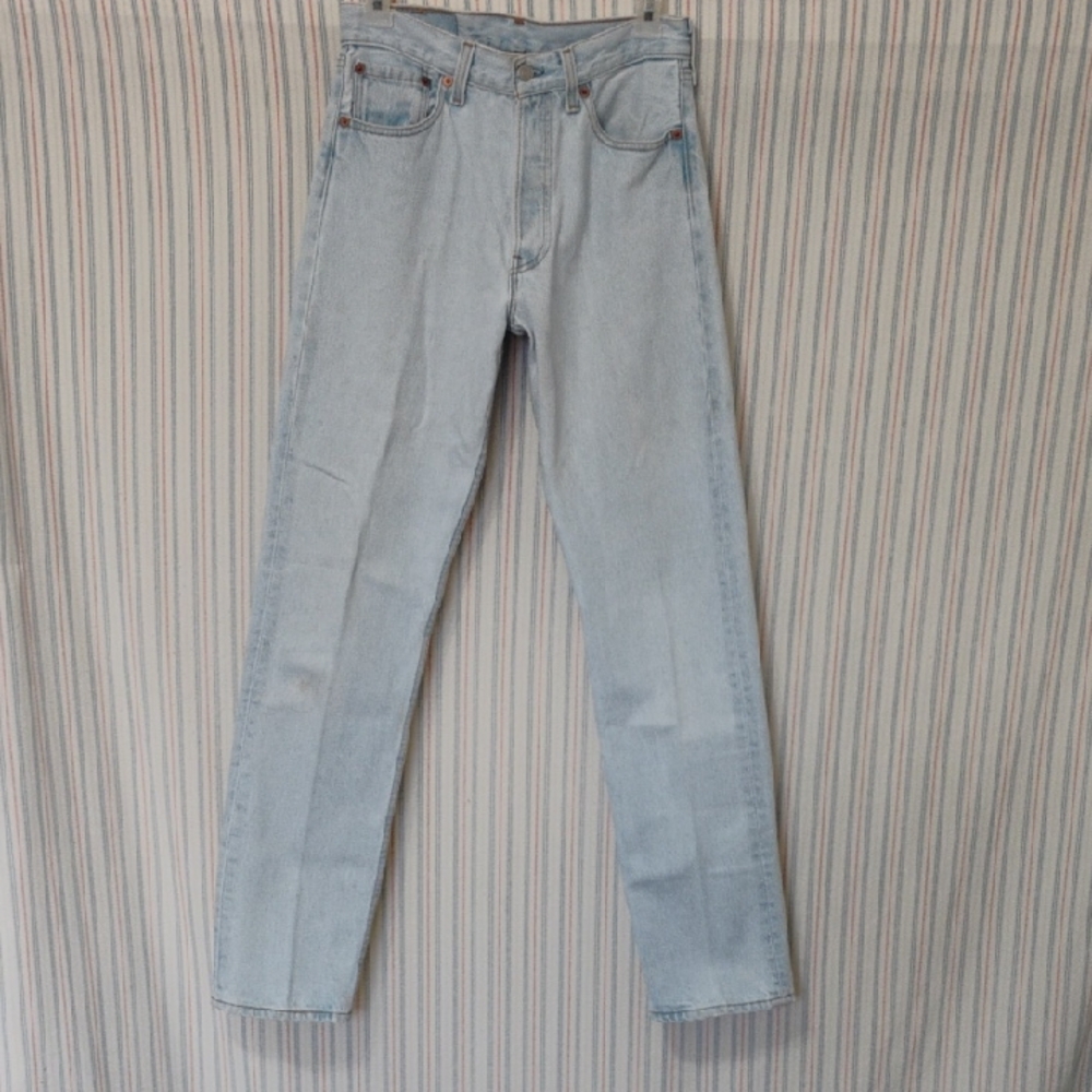 Levi's 501 Button Up Light Blue Wash 28/32